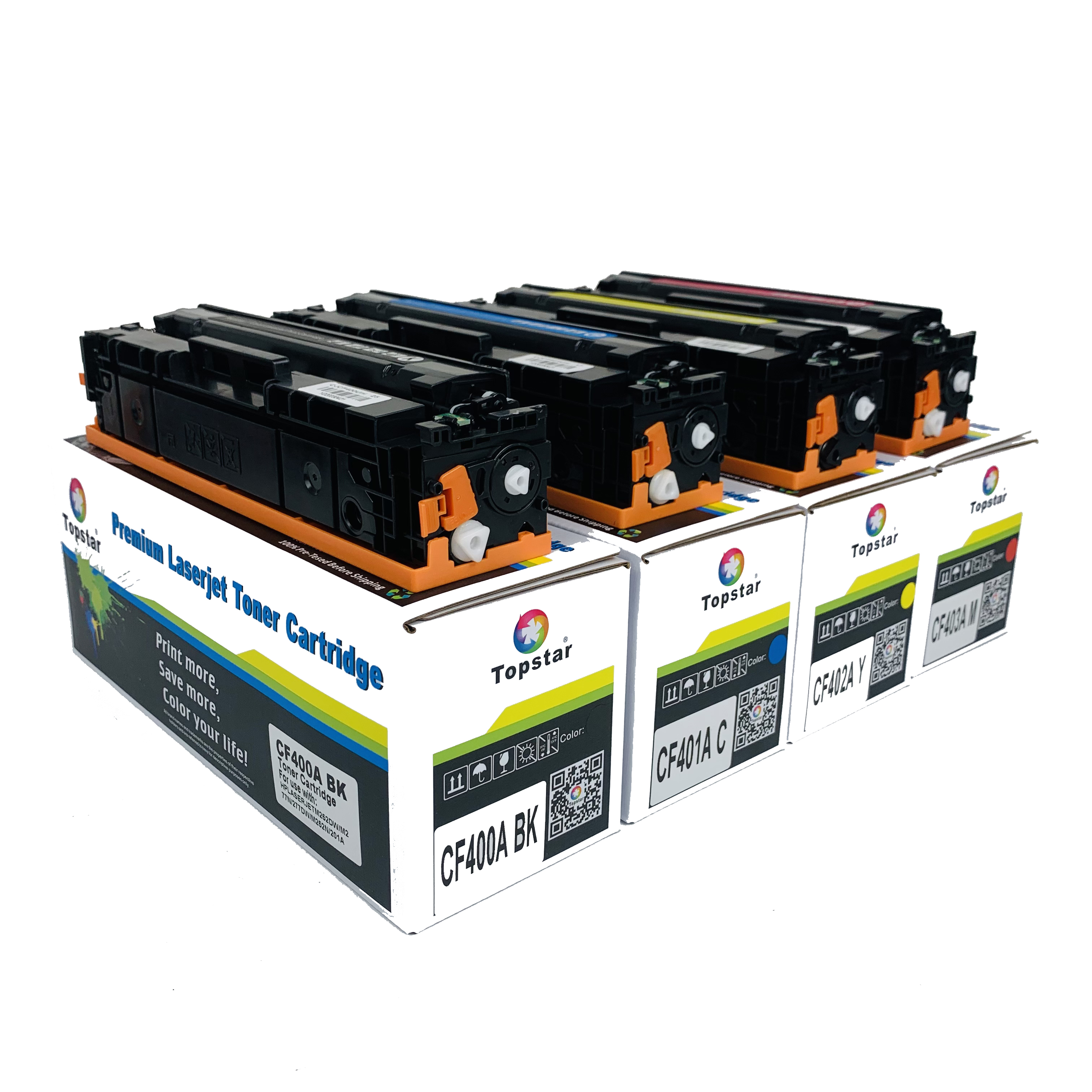 CF400A/401A/402A/403A For HP Color LaserJet Pro M252dn/252n HP Color LaserJet Pro MFP M277dw/277n HP Color LaserJet Pro MFP M274n HP Color LaserJet Pro M254/M254dw/254nw HP Color LaserJet Pro MFP M281