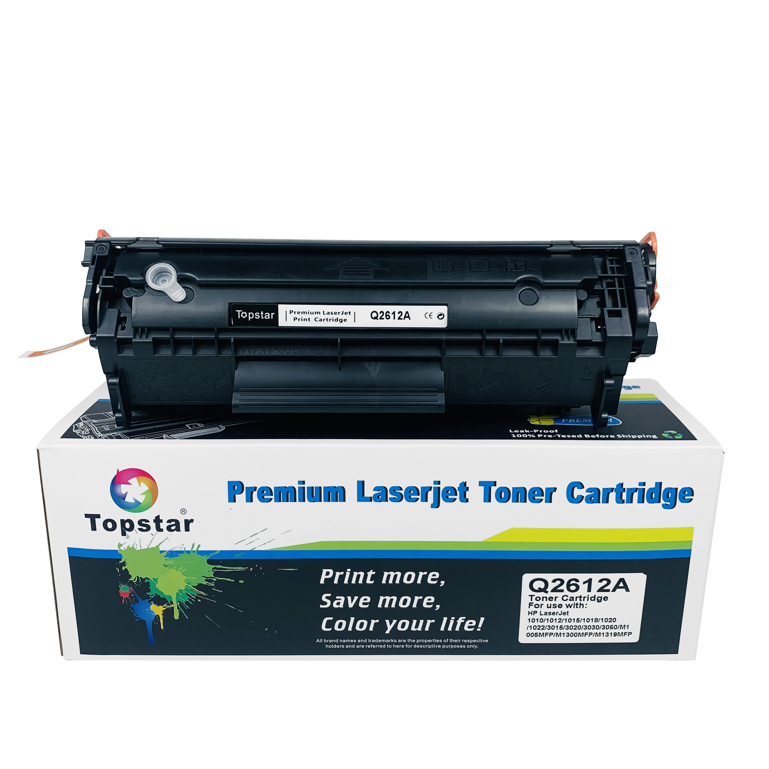 Q2612A For HP LaserJet 1010/1012/1015/1018/1022/1022N/1022NW/1020/30 15MFP/3020MFP/3030MFP/3050MFP/3052MFP/3055MFP/3050Z/ M1005MFP/M1005/1020 Plus /Canon Fax L-100/L-120/ FaxPHONE 120/MF4150/FAX L905A