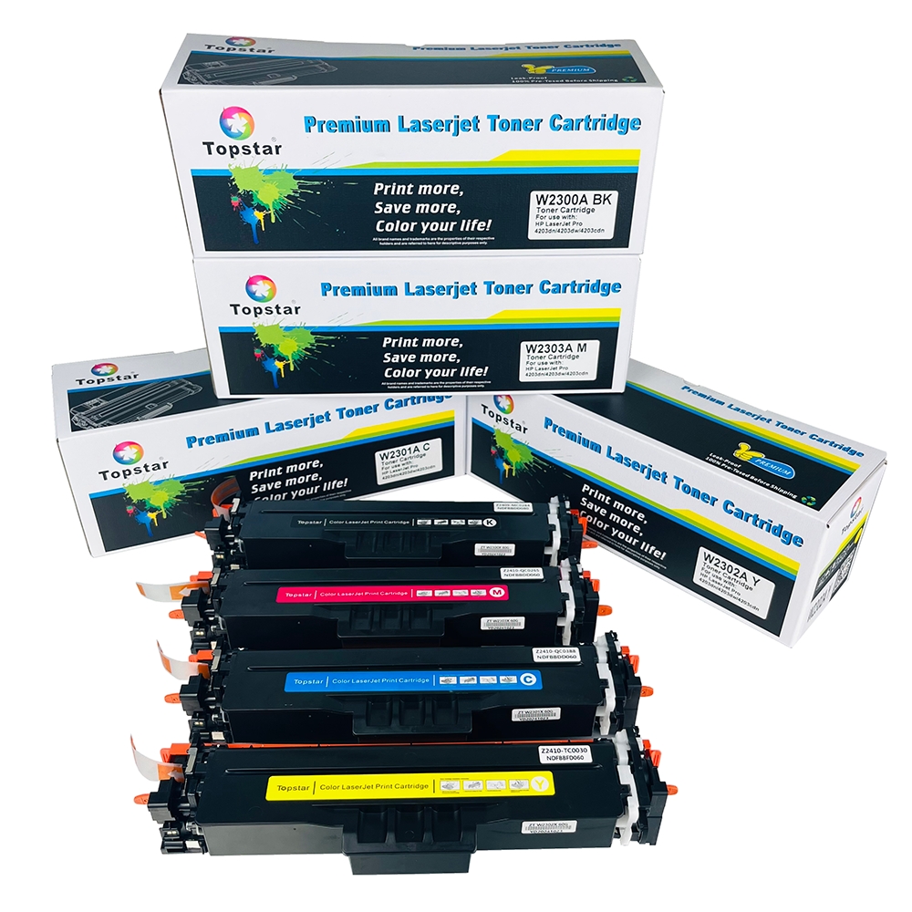 W2300A/W2301A/W2302A/W2303A For HP Color LaserJet Pro 4203dw/4203dn HP Color LaserJet Pro MFP 4303dw/4303dn/4303fdw